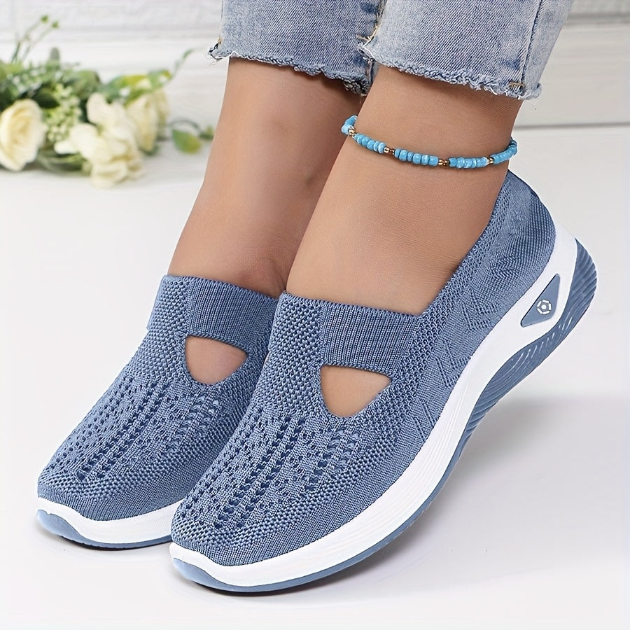 Women’s Breathable Mesh Walking Shoes – Lightweight Casual Sneakers